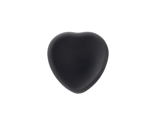 Черный фаллос на присоске Silicone Bendable Dildo XL - 20 см.