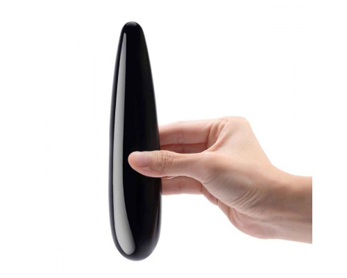 Массажер Le Wand Crystal Wand из черного обсидиана