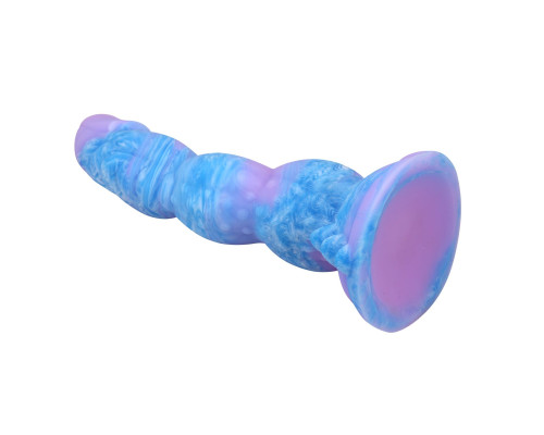 Силиконовый фантазийный фаллоимитатор Alien - 20,5 см.