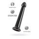Черный нереалистичный фаллоимитатор Jelly Dildo L - 20 см.
