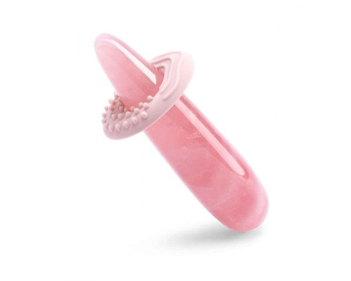 Массажер Le Wand Crystal Wand из розового кварца