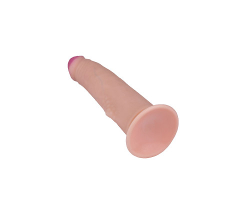 Фаллоимитатор HUMAN STYLE 7,3  с бугорком - 20,5 см.