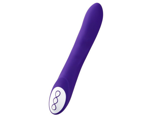 Нереалистичный фиолетовый вибратор SYRIN - 21 см.