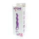 Фиолетовый изогнутый вибратор NAGHI NO.18 RECHARGEABLE 3 MOTOR VIBE - 15 см.