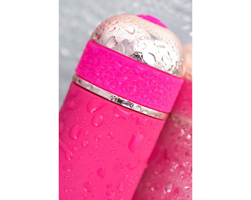 Розовый нереалистичный мини-вибратор Mastick Mini - 13 см.