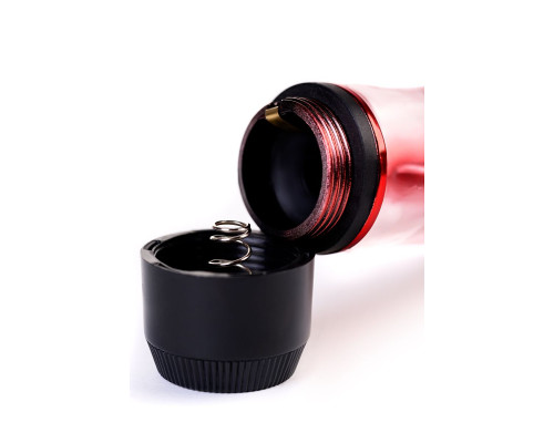 Классический вибратор TOYFA Trio Vibe красного цвета - 18 см.