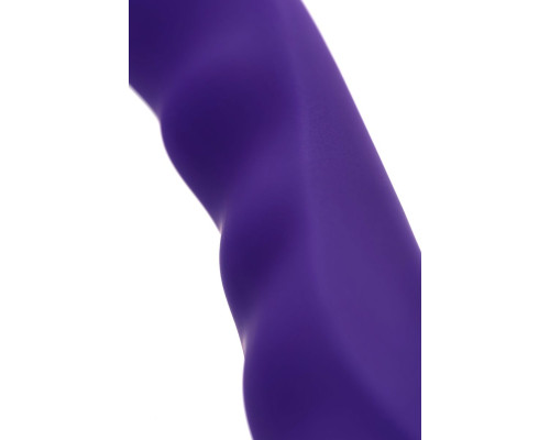 Нереалистичный фиолетовый вибратор SYRIN - 21 см.