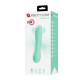 Зеленый вибростимулятор Alexisrose - 15 см.