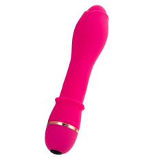 Ярко-розовый вибратор TOYFA March - 16,6 см.