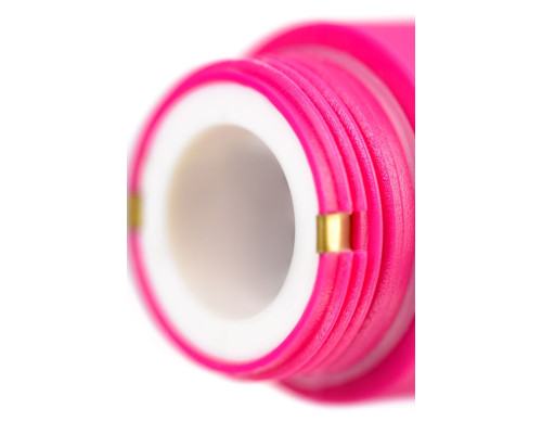 Розовый нереалистичный мини-вибратор Mastick Mini - 13 см.