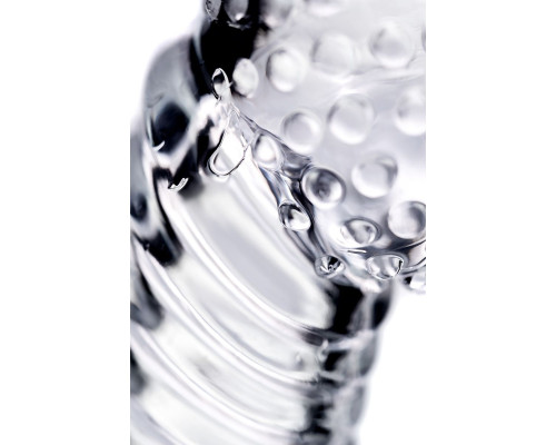 Прозрачная рельефная насадка на палец Dale - 8,5 см.