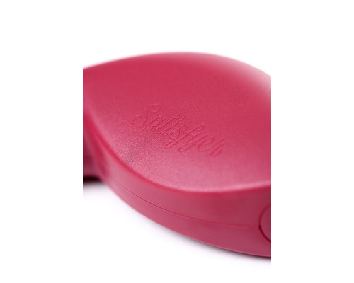 Красный вакуум-волновой бесконтактный стимулятор клитора Satisfyer One Night Stand