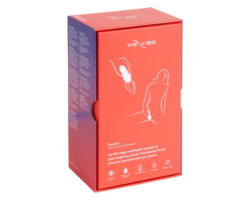 Коралловый вибростимулятор We-Vibe Touch X