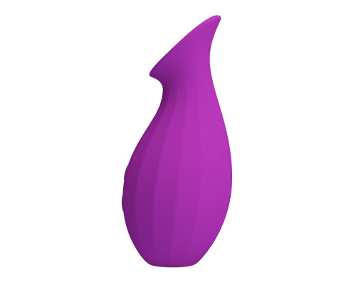 Лиловый клиторальный вакуумный стимулятор Magic Bottle
