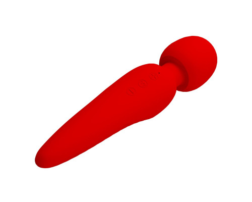 Красный жезловый вибратор Meredith