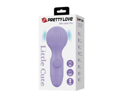 Сиреневый мини-вибратор Mini Stick Pro