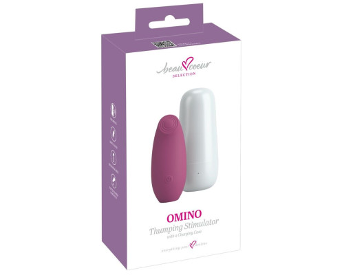 Клиторальный стимулятор OMINO Thumping Stimulator с зарядным кейсом
