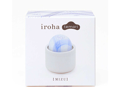 Белый вибромассажёр Temari Mizu