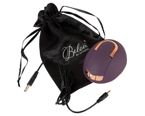 Фиолетовый вращающийся массажёр для вульвы Rotating Vulva Massager