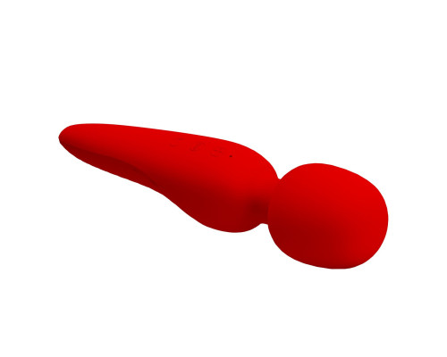 Красный жезловый вибратор Meredith