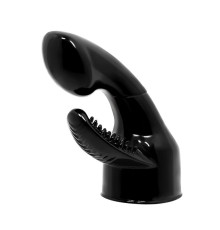 Черная насадкая для wand-вибратора - 10,5 см.