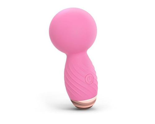 Розовый мини-wand вибратор Itsy Bitsy Mini Wand Vibrator