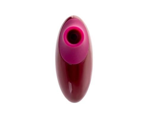 Бордовый вакуумный стимулятор клитора Myrty