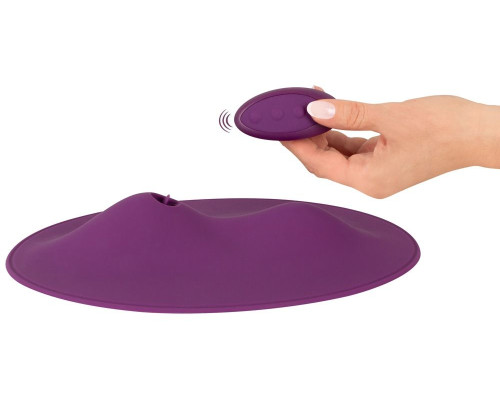 Фиолетовая подушка-вибромассажер Vibepad 2