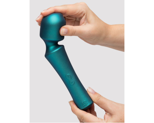 Зеленый wand-вибратор Romp Presto - 20 см.