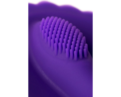 Фиолетовый вибратор для ношения в трусиках