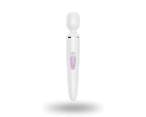 Белый вибратор Satisfyer Wand-er Woman