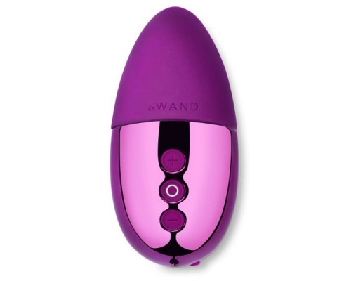 Фиолетовый утяжеленный премиум-вибратор Le Wand Point