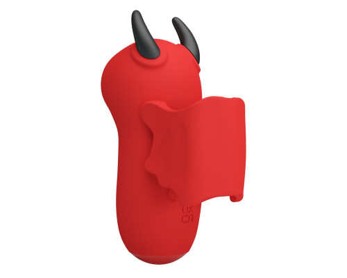 Красный стимулятор клитора Magic Devil