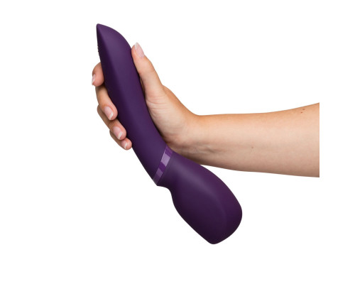 Фиолетовый жезловый вибратор We-Vibe Wand 2 - 27,3 см.