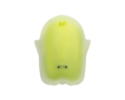 Желтый люминесцентный вакуум-волновой стимулятор клитора Glowing Ghost