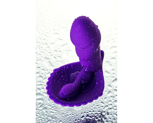 Фиолетовый вибратор для ношения в трусиках
