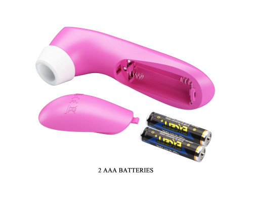 Розовый клиторальный стимулятор Breeze