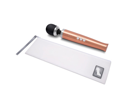 Золотистый вибромассажер Die Cast