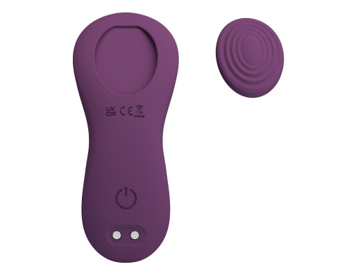 Фиолетовый вибратор в трусики Mane с управлением через приложение