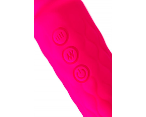 Розовый жезловый вибратор Peony - 20,5 см.