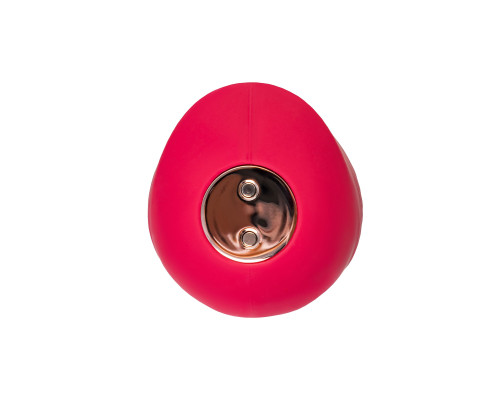 Красный вакуум-волновой стимулятор клитора Birdie