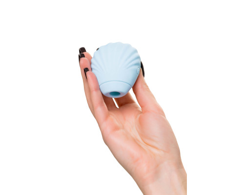 Голубой вакуум-волновой стимулятор клитора Scall