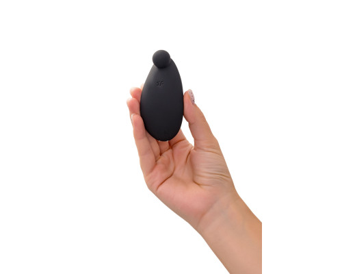 Черный вибростимулятор клитора Satisfyer Spot On 2