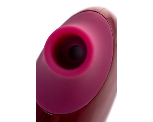 Бордовый вакуумный стимулятор клитора Myrty