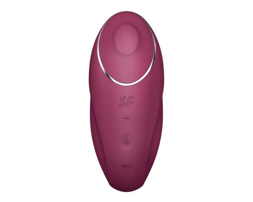 Малиновый вибростимулятор Tap   Climax 1