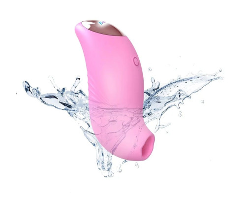 Розовый вакуум-волновой стимулятор Believer