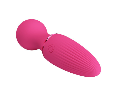 Розовый мини-wand Dwayne - 12 см.