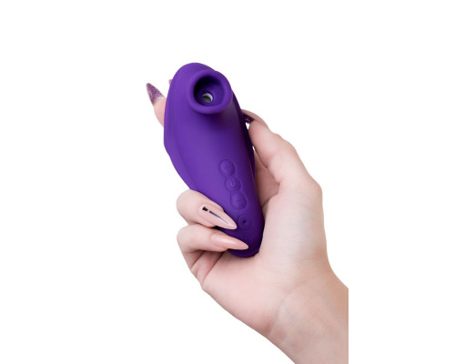 Фиолетовый клиторальный стимулятор Swizzy