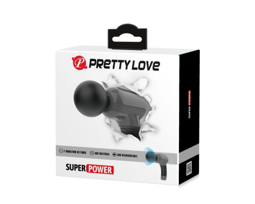 Темно-серый клиторальный вибромассажер Magic Gun - 19,9 см.