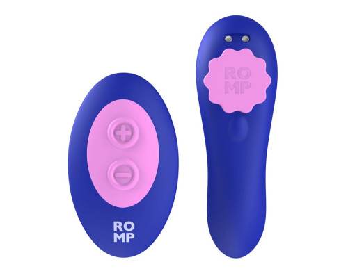 Синий вибратор в трусики с пультом ДУ Party